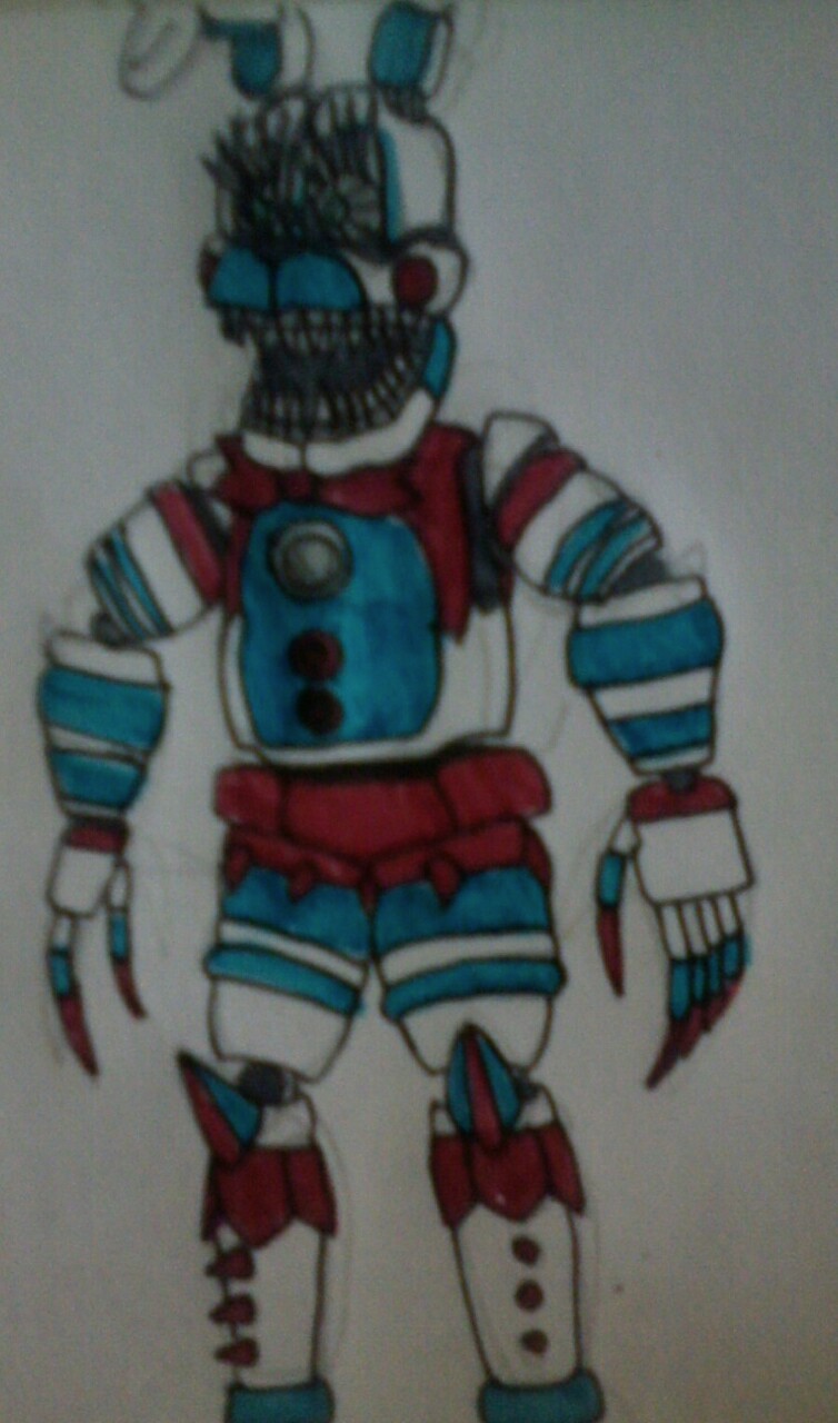 Nightmare Funtime Chica by HeroGollum on DeviantArt