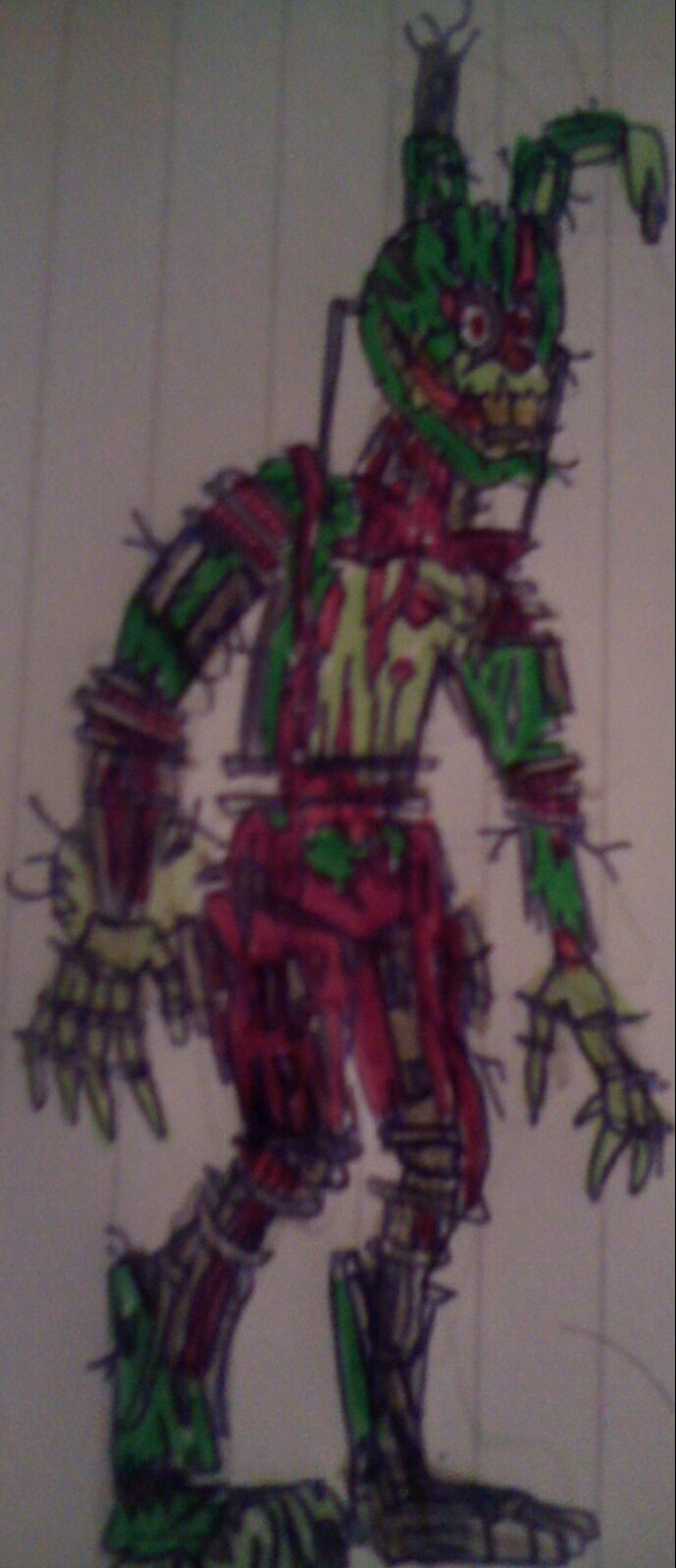 Tfc Springtrap Stylized Springtrap by FreddleFrooby on DeviantArt
