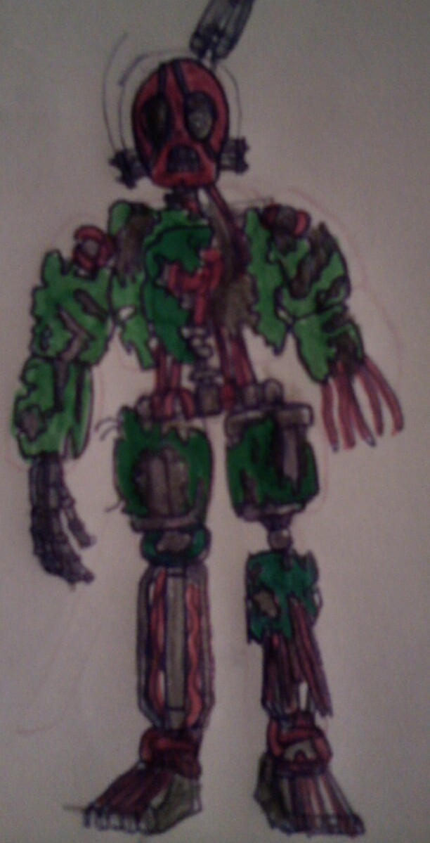 Snapped Springtrap by FreddleFrooby on DeviantArt