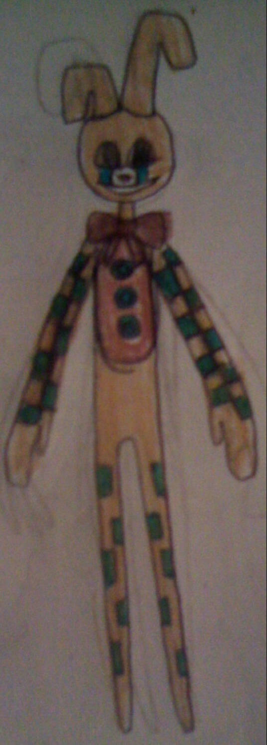 Springy Puppet Puppetized Springbonnie by FreddleFrooby on DeviantArt