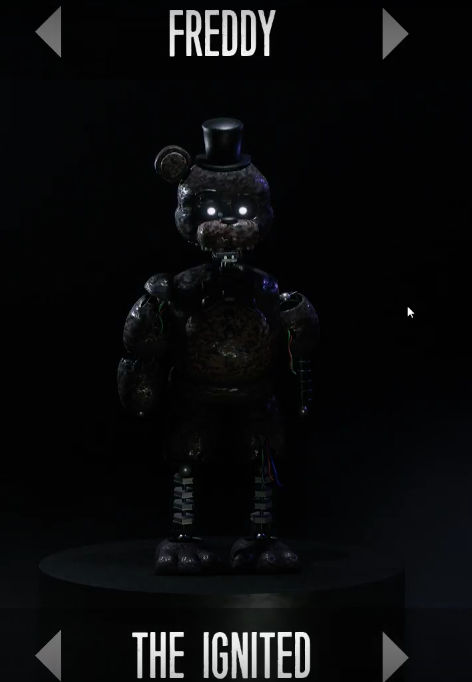 Ignited Freddy (Extras) by FreddleFrooby on DeviantArt