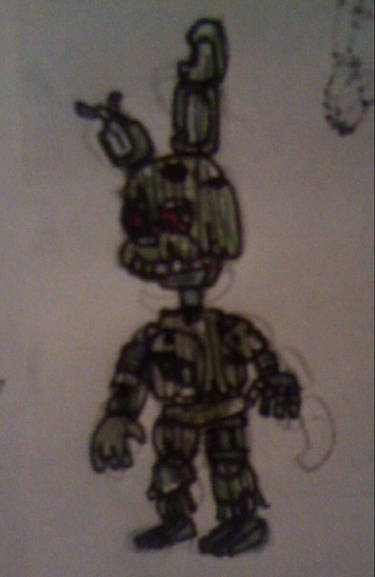 Drawing Ignited Bonnie (The Joy Of Creation Story Mode) 