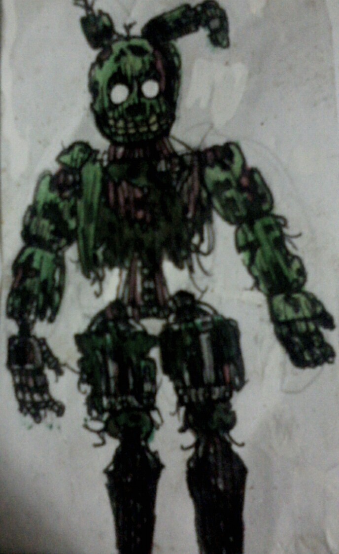 Dark Springtrap v2 by FreddleFrooby on DeviantArt