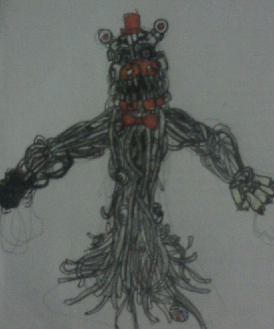 Pixilart - shadow molten freddy by Demo-that-proto