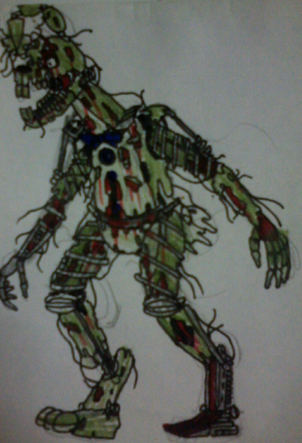 Springtrap V2 Stylized Springtrap v2 by FreddleFrooby on DeviantArt