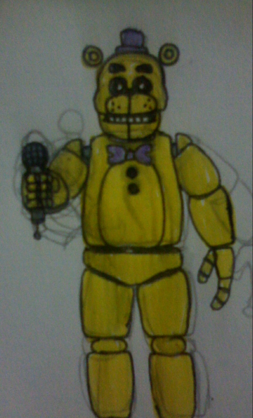 Imagem: Fredbear UCN icon recreation by TheBoofster on DeviantArt