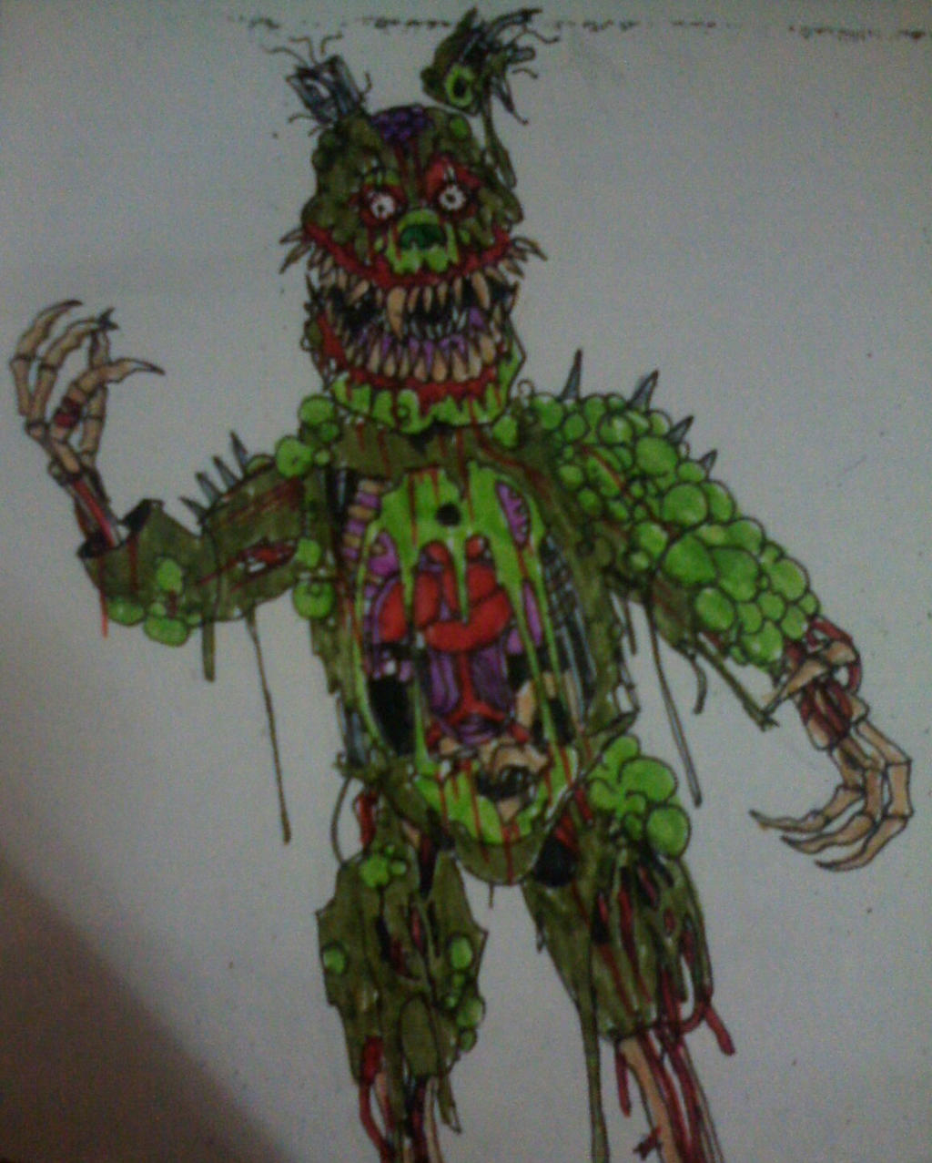 Twisted Springtrap by FreddleFrooby on DeviantArt