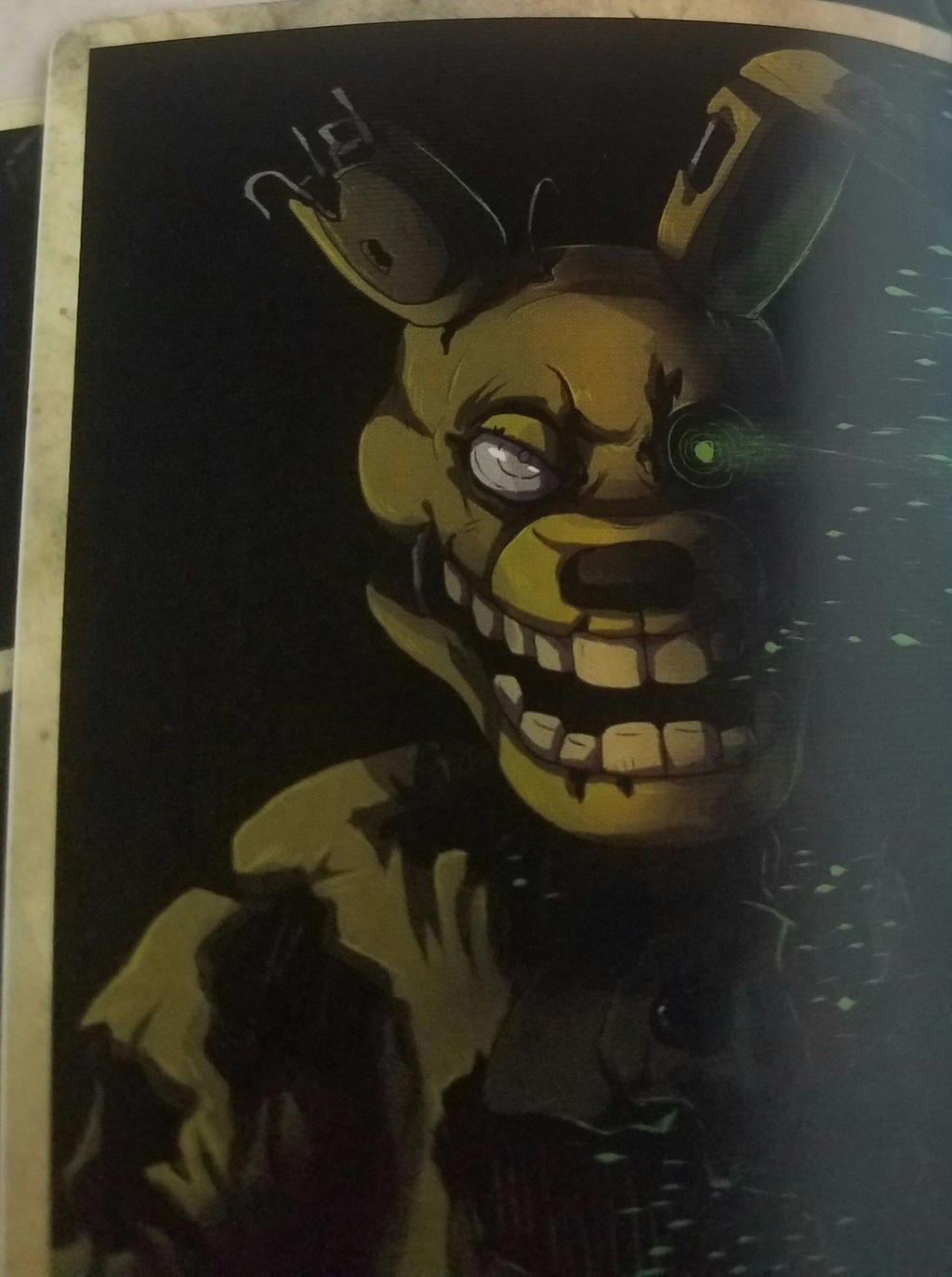 Springtrap Teaser Updated Freddy Files - SPRINGTRAP TEASER! by FreddleFrooby on DeviantArt
