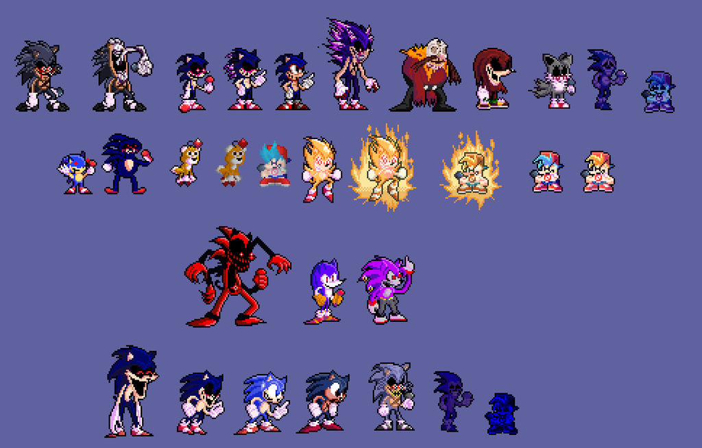 Scrapped Sonic.exe Sprite by GamerBoyoOffical on DeviantArt