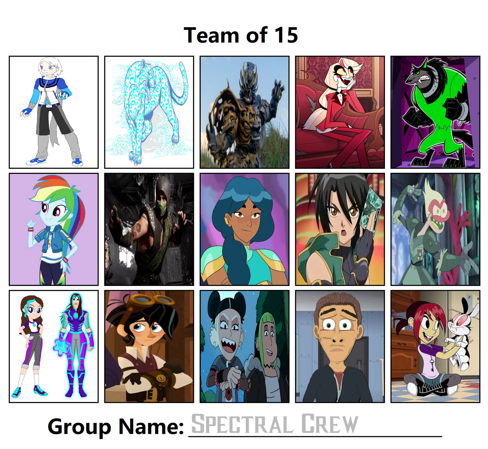 Spectral Crew by LinKueiWolf57 on DeviantArt
