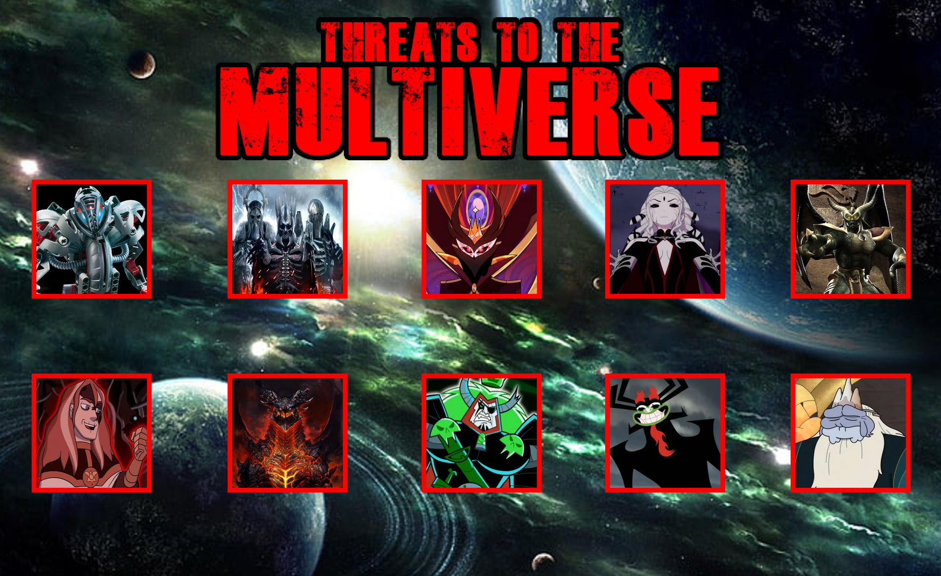 My Threats To The Multiverse by LinKueiWolf57 on DeviantArt