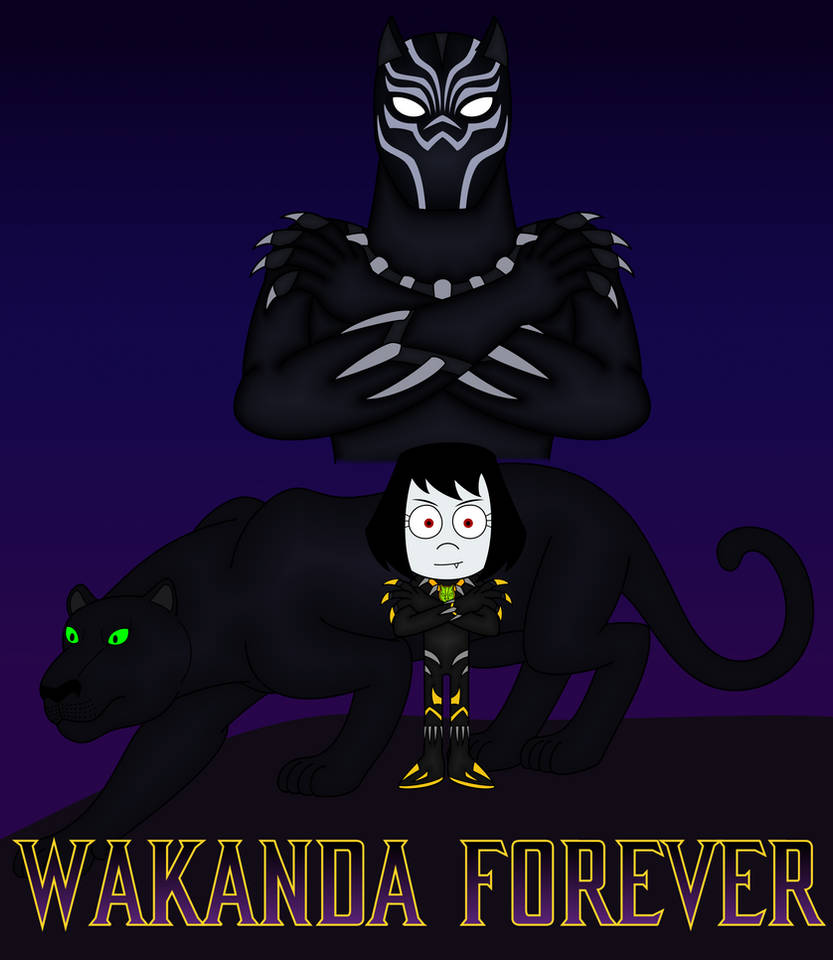 Marilyn Shine as Black Panther