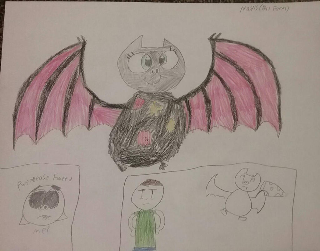 Fat Mavis (Bat Form) by Dimensions101 on DeviantArt