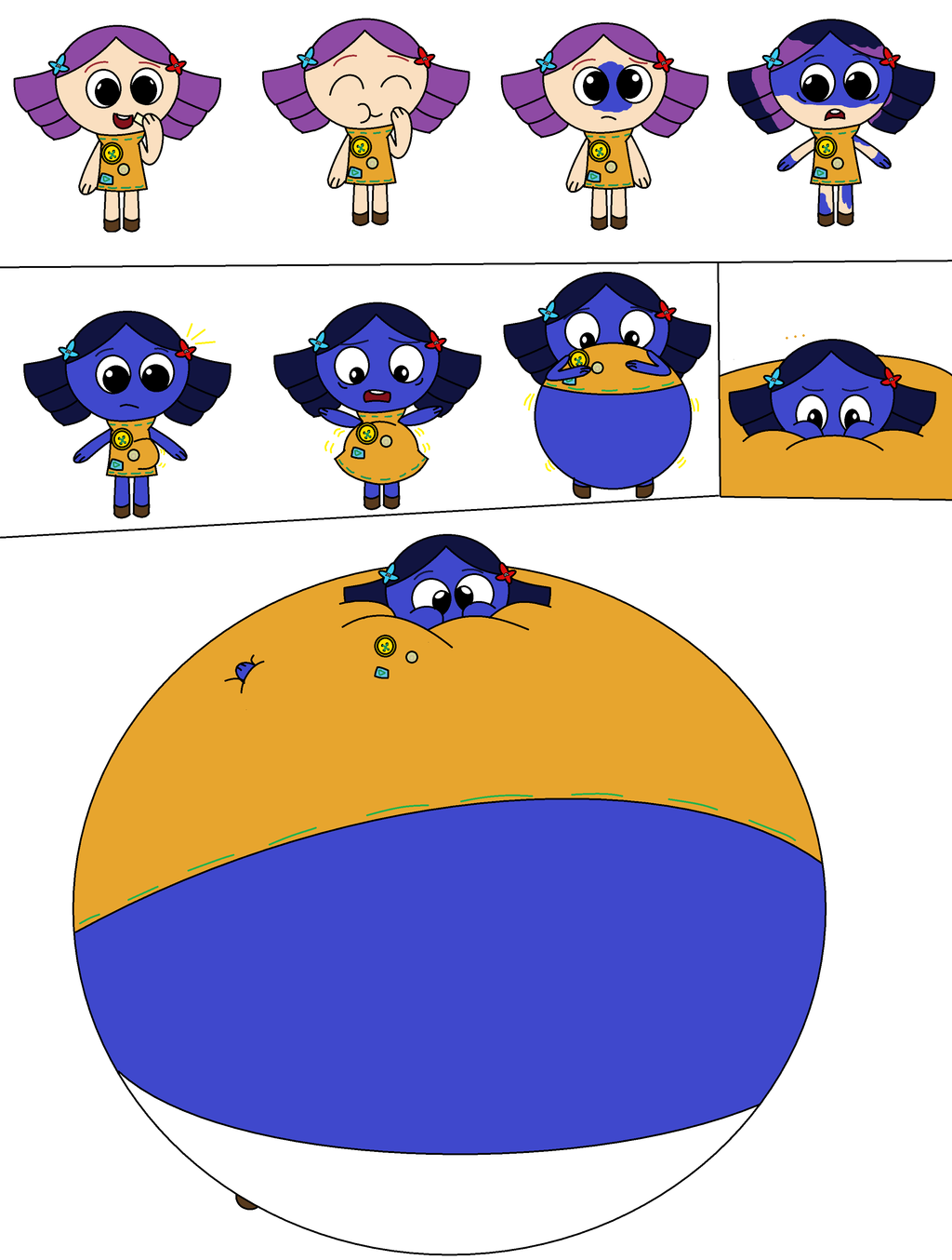 Blueberry Inflation Deviantart