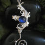 FreeForm Sapphire Pendant