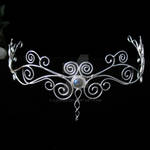 Celtic Spiral Headpiece by camias