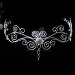 Celtic Spiral Headpiece by camias