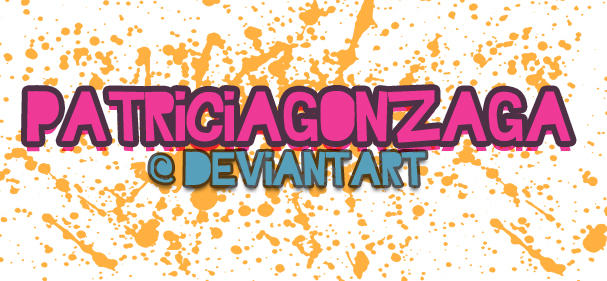 my deviantart signnn. by patriciagonzaga on DeviantArt