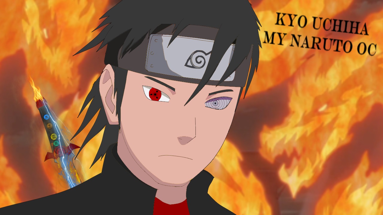 Oc Rannegans kyo uchiha OC with elemental sword and rinnegan by Oliverthedragonlord ...