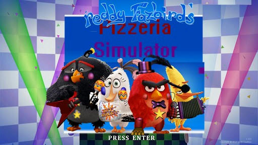 Pizza Reddy Reddy Fazbird's Pizzeria Simulator Menu Screen by KillerBird65 on ...