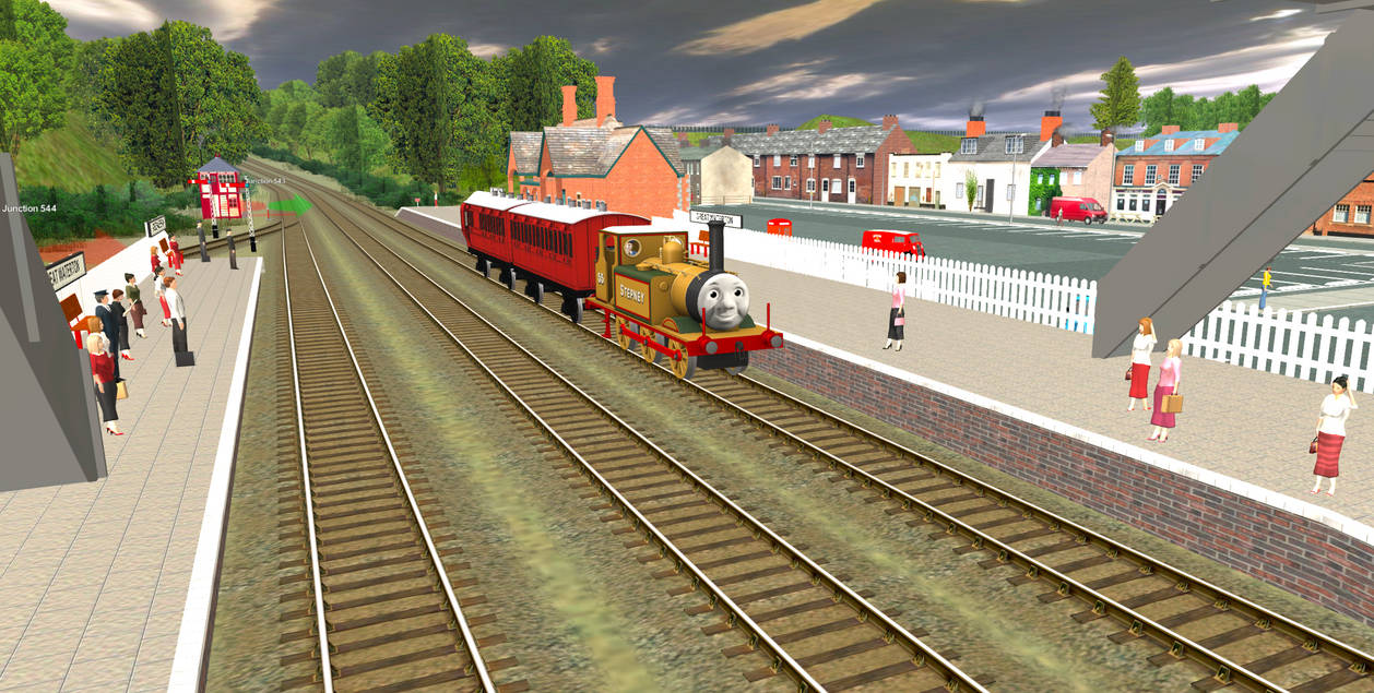 Stepney at Great Waterton Station by SaeedFerrari2K9 on DeviantArt