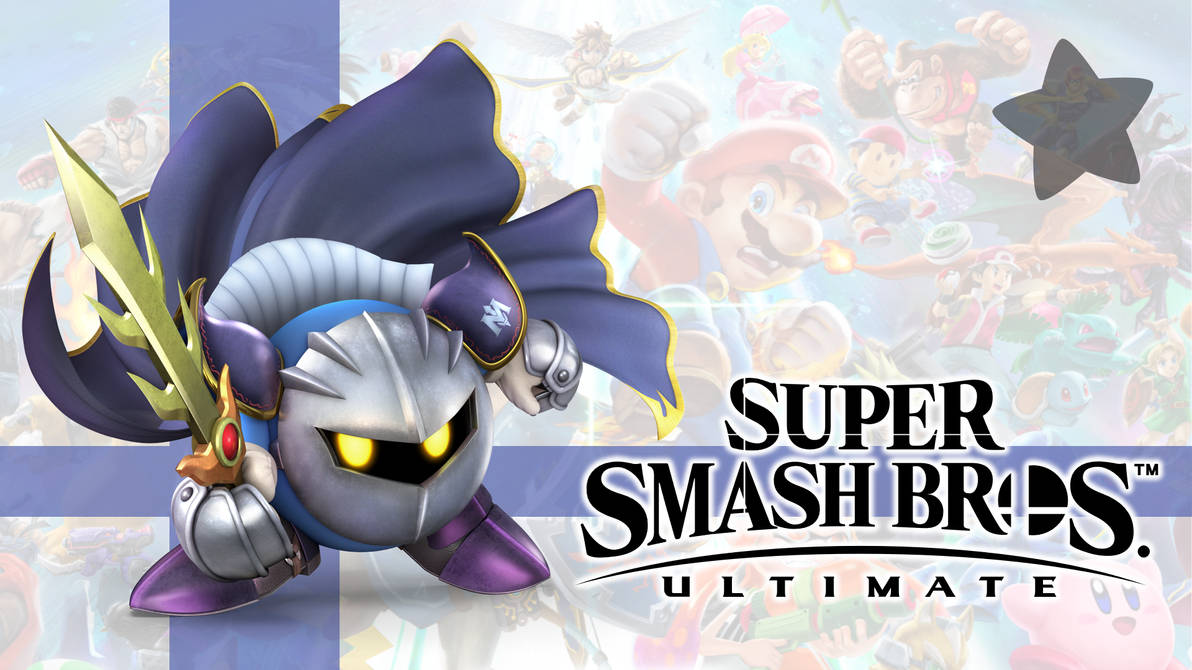 Super Smash Bros. Ultimate: 27. Meta Knight by Samcraft10 on DeviantArt