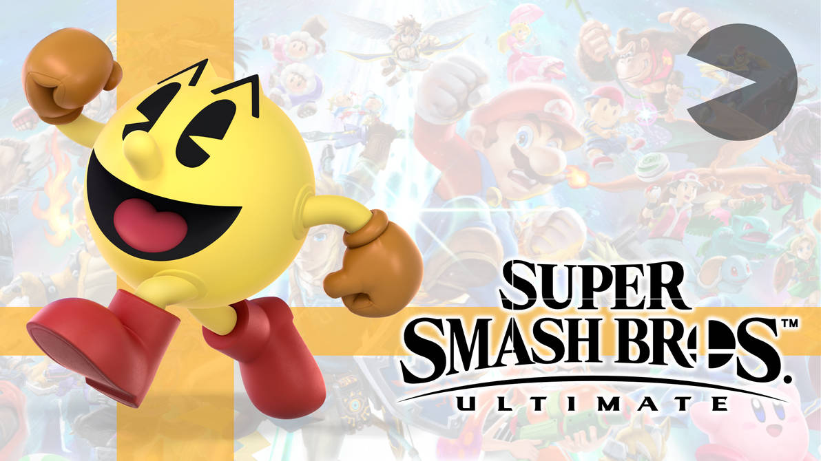 Super Smash Bros. Ultimate: 55. PAC-MAN by Samcraft10 on DeviantArt