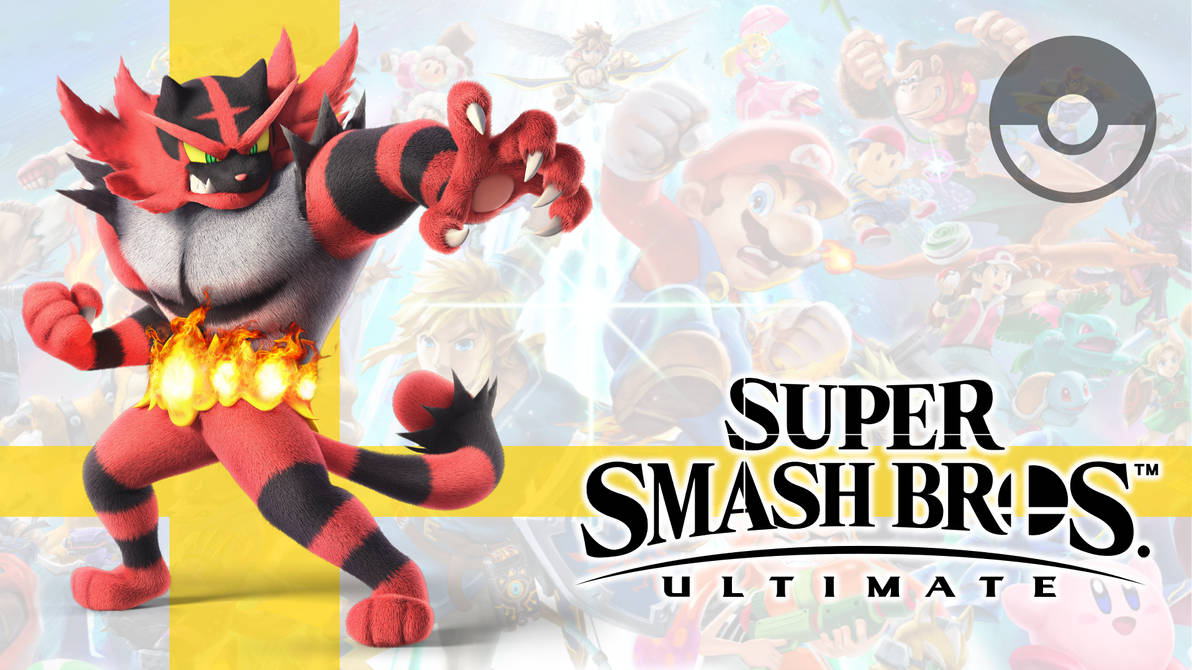 Super Smash Bros. Ultimate: 69. Incineroar by Samcraft10 on DeviantArt