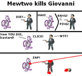 Mewtwo kills Giovanni