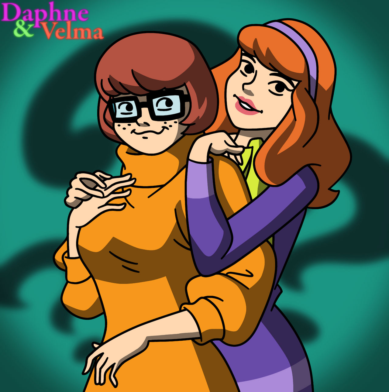 Daphne and Velma by toon1990 on DeviantArt