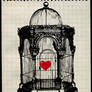 Caged heart.