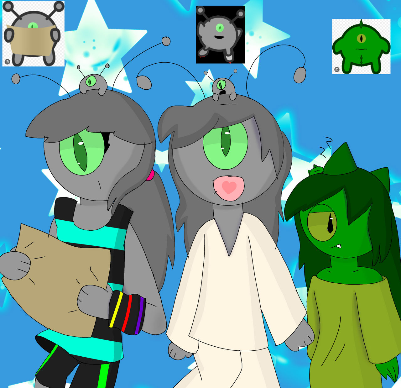 Run 3 Characters Run 3 fanart by Kitkit4725 on DeviantArt