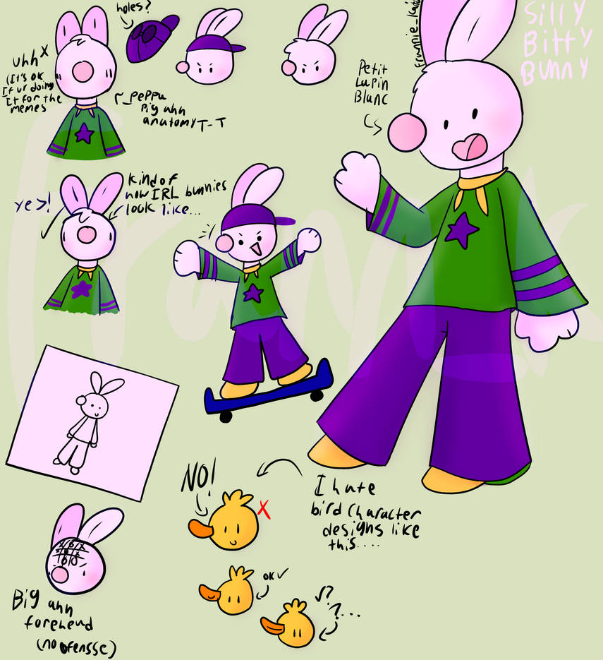 Silly Rabbit Deviantart Silly Bitty Bunny by Kitkit4725 on DeviantArt