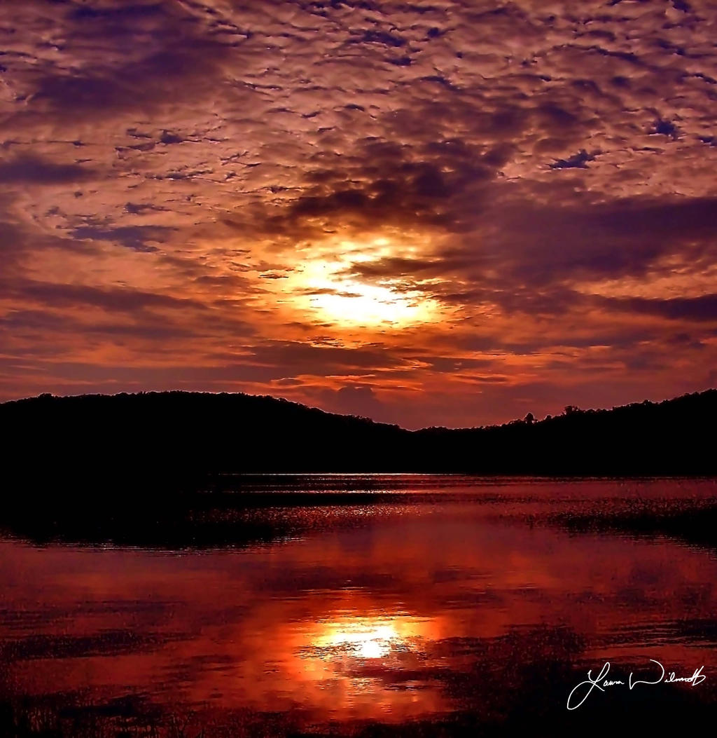 Dramatic Lake Colors II