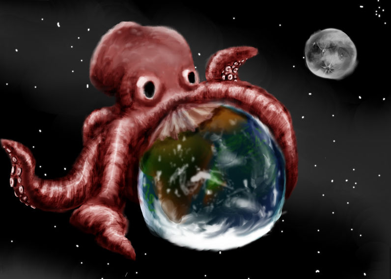 World Control Octopus Octopus of the World by KryptonsChaos on DeviantArt