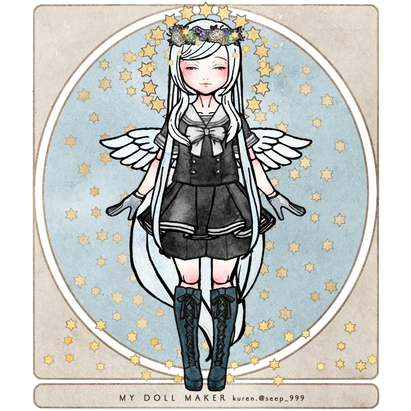 me in dreamcore picrew 2 by Xxgalax on DeviantArt