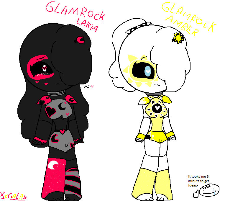 just made my OCs into fnaf security breach lol- by Xxgalax on DeviantArt