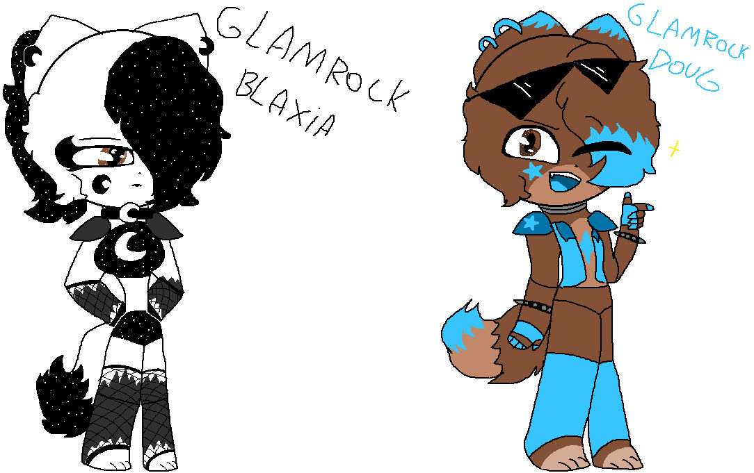 more of my OCs turned into fnaf security breach! by Xxgalax on DeviantArt