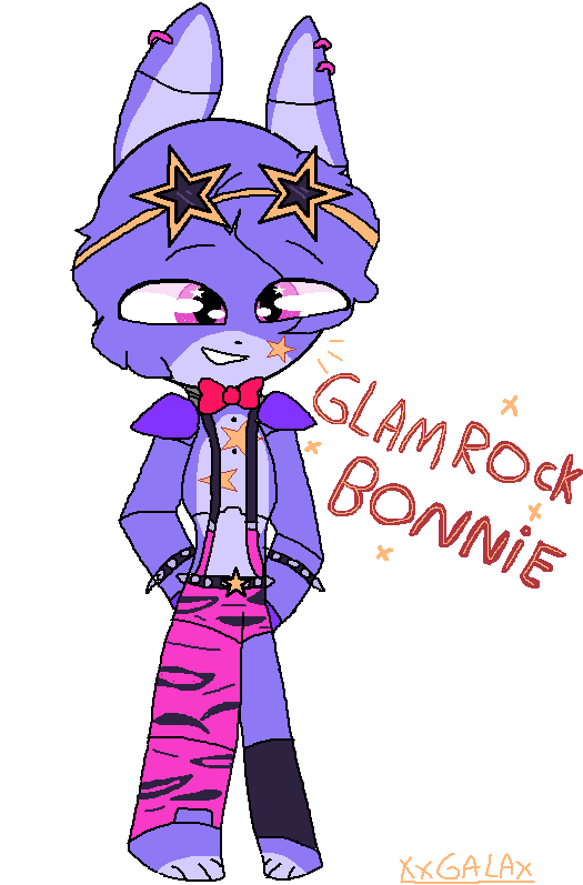 Glamrock Bonnie idea sketch by nyacat39 on DeviantArt