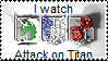 Attack on Titan Stamp