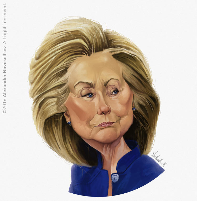 Hillary Klinton by creaturedesign on DeviantArt