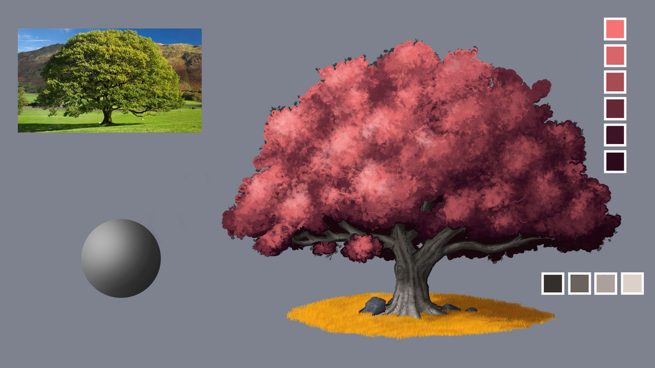 Arbre Rouge 2 by Sillurgy on DeviantArt