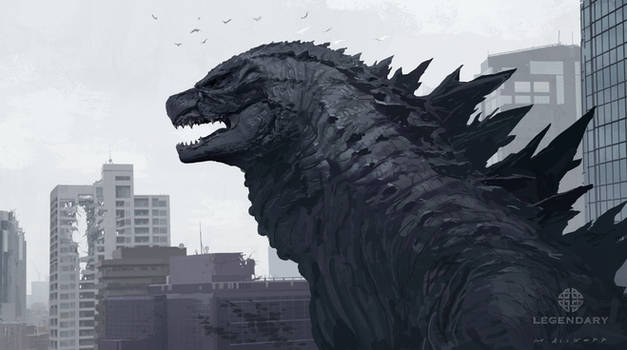 Godzilla Head Design