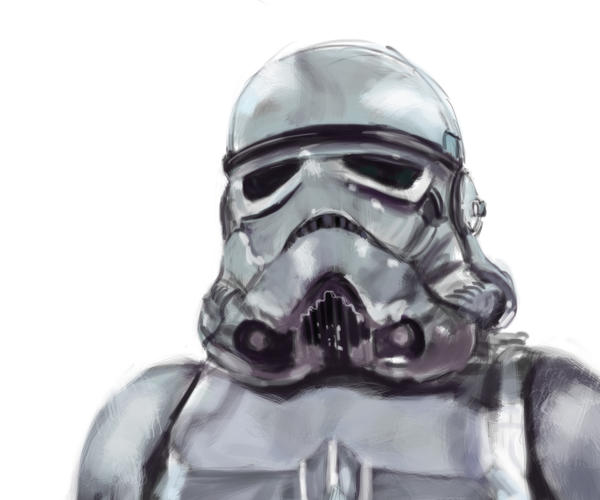 Stormtrooper speedpaint