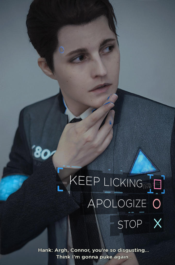 Connor: the android sent by Cyberlife by WiseKumagoro on DeviantArt