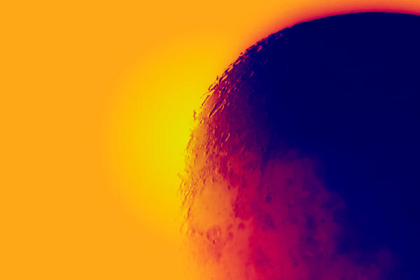 moon infrared thermal camera filter