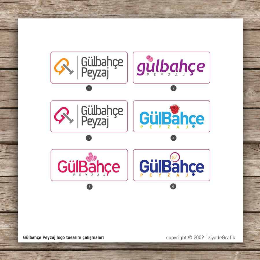 Gulbahce Peyzaj Logotypes