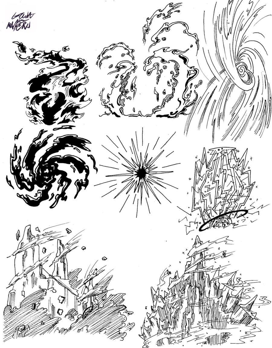 Elemental Magic Reference by KataabaIzuua on DeviantArt