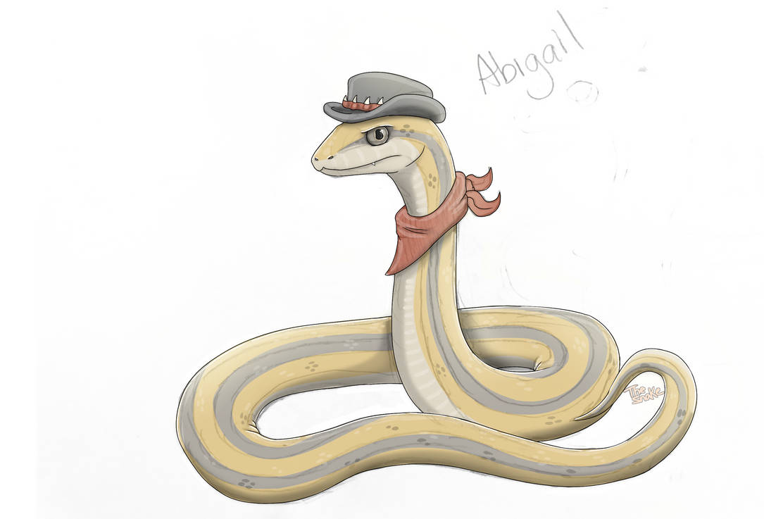 Desert variant of my snake oc by SlidingSnake on DeviantArt