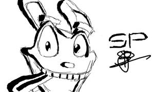 Daxter doodle before studying